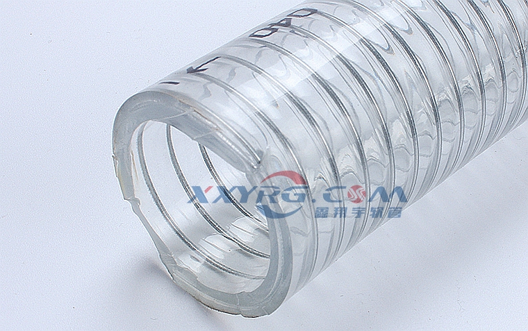 PVC透明鋼絲增強軟管 PVC透明鋼絲增強軟管