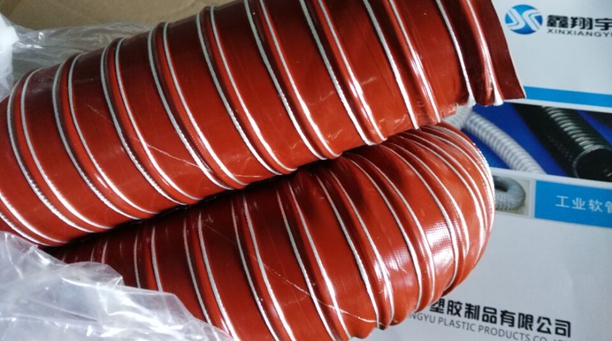 耐高溫風管又增新案例——訂制耐高溫耐負壓吸料管