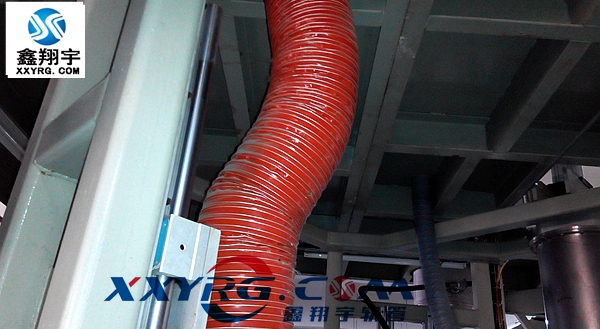 紅色耐高溫阻燃通風軟管 耐高溫阻燃防火使用方便